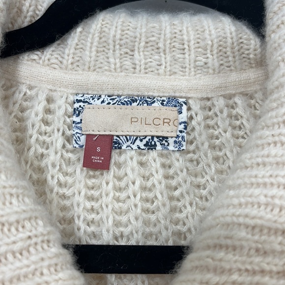 Anthropologie Pilcro Zip-up Longline Cardigan- Size S - Picture 10 of 10